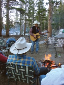 Campfire songs at the Rock Creek Pack Station