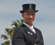 Steffen Peters decked out in his grand prix togs in San Diego.