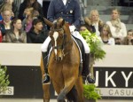 Jan Ebeling and Rafalca perform a half pass