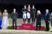 Winners at the 2012 Reem Acra FEI World Cup Dressage Finals at the podium.