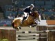 Rich Fellers and Flexible soar over a giant oxer.