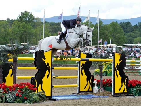 McLain Ward and Antares on course.