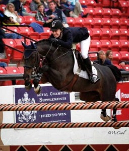 Saer Coulter and Graciella 50 on course at the Las Vegas National, Fisker Grand Prix.