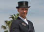 Steffen Peters decked out in his grand prix togs in San Diego.