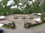 The elegant, tree-lined oval at USET headquarters in Gladstone, NJ.