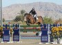 Show jumper Helen McNaught and Lariccello on course at HITS.