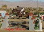 Rich Fellers and Colgan Cruise jumping in the outdoor arena at HITS Thermal.