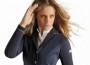 Animo dark blue riding coat in stretch material