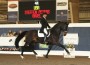 Steffen Peters and Ravel in an extended trot.