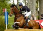 William Fox-Pitt and Parklane Hawk tackle a cross country log.