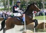 William Fox-Pitt and Parklane Hawk splash through a cross-country jump at Rolex.