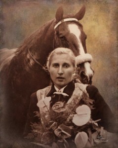 Vintage portrait of Denyse Pendanx Cruguet