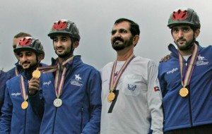 Gold-winning United Arab Emirates team