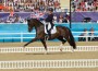 Charlotte Dujardin and Valegro perform the extended trot.