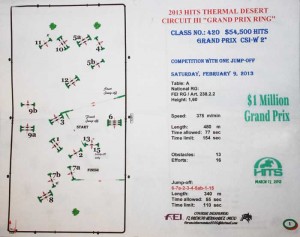 Course map by Florencio Hernandez for $54,500 HITS Grand Prix, Thermal 2013