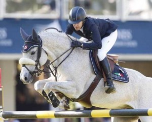 Laura Kraut and her great grey Cedric