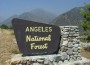 Angeles National Forest sign