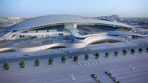 Exterior of the Al Shaqab Equestrian Centre, Doha, Qatar.