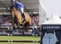 Doda and AD Rahmannshof's Bogeno clear the Longines veritcal jump.